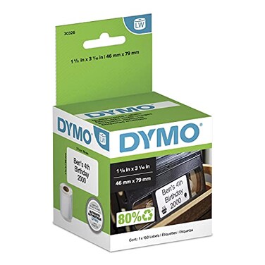 DYMO Authentic LW Video Top Labels for LabelWriter Printers 145 x 3110 1 Roll of 150