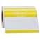 Hycodest Hello My Name is Labels 200 Stickers of One Roll Writable Name Tag 225 x 35 Inch Name Badges for Events Conferences and Parties Yellow 1 Roll