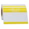 Hycodest Hello My Name is Labels 200 Stickers of One Roll Writable Name Tag 225 x 35 Inch Name Badges for Events Conferences and Parties Yellow 1 Roll