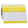 Hycodest Hello My Name is Labels 200 Stickers of One Roll Writable Name Tag 225 x 35 Inch Name Badges for Events Conferences and Parties Yellow 1 Roll