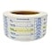 ATL Direct 2x3 Dissolvable Food Labels 500 Label Stickers Bottle Labels for Storage Bins Sticker Labels for Food containers 500 Blue