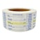ATL Direct 2x3 Dissolvable Food Labels 500 Label Stickers Bottle Labels for Storage Bins Sticker Labels for Food containers 500 Blue