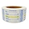 ATL Direct 2x3 Dissolvable Food Labels 500 Label Stickers Bottle Labels for Storage Bins Sticker Labels for Food containers 500 Blue