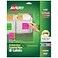 Avery Printable Labels with Sure Feed 313 x 4 Assorted Neon Colors Green Magenta and Yellow Removable Adhesive Laser Inkjet Compatible 72 Blank Labels Total 6482
