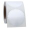 Hycodest 2 Certificate Paper Reward Stickers Embossing Labels with Serrated Edge 300 Stickers Matte Foil Paper Silver