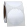 Hycodest 2 Certificate Paper Reward Stickers Embossing Labels with Serrated Edge 300 Stickers Matte Foil Paper Silver