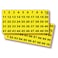 iSYFIX Yellow Consecutive Number Stickers 1 to 100 1inch 1 Set Vinyl Self Adhesive Premium Decal Ideal for Inventory Storage Organizing Boxes Bins Toolbox Lockers More IndoorOutdoor