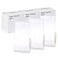 Haihaixiong B21 Label of 3 Rolls White 50x80mm for NIIMBOT B1 B21 B3S Label Maker WaterproofSelfAdhesive Label Paper Office and Home Labeling Tape Replacement