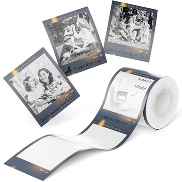 NIIMBOT Photo Papers Compatible with Pro Series Label Makers Thermal Picture Labels Good Idea to Print Photos Beauty Memories NoteList 213x26754x67mm