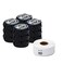 OfficeSmartLabels 1 x 1 inch Multipurpose Labels Compatible with 30332 12 Rolls 750 Labels Per Roll