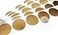 My Scratch Offs 15 Inch Gold Round Stickers 500 Pack ScratchOff Labels