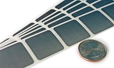 My Scratch Offs 1 Inch Silver Square Stickers 500 ScratchOff Labels