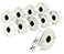 BETCKEY Compatible DYMO 30332 1 x 1 Square Multipurpose Labels Compatible with DYMO Labelwriter 450 4XL Zebra Desktop Printers 10 Rolls7500 Labels