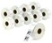BETCKEY Compatible DYMO 30332 1 x 1 Square Multipurpose Labels Compatible with DYMO Labelwriter 450 4XL Zebra Desktop Printers 10 Rolls7500 Labels