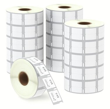 BETCKEY Compatible DYMO 30333 12 x 1 Extra Small 2Up Labels Compatible with DYMO Labelwriter 450 4XL NOT FIT 550 5XL 16 Rolls16000 Labels