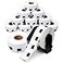 Aegis Adhesives Replacement for Brother DK1221 12 Rolls 12000 Total 09 Square Direct Thermal Barcode Price Labels with Reusable Frame Compatible with QL Printers QL800 QL810W QL820NWB