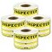 OfficeSmartLabels Inspection Stickers 3 x 15 inch Rectangular Yellow 1200 Labels Inspection Stickers with Writable Space By Date for Inventory Quality Control Warehouse Shipping Handling Strong Adhesi