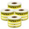 OfficeSmartLabels Inspection Stickers 3 x 15 inch Rectangular Yellow 1200 Labels Inspection Stickers with Writable Space By Date for Inventory Quality Control Warehouse Shipping Handling Strong Adhesi