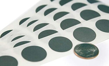 My Scratch Offs 070 Inch Silver Round Stickers 250 Pack ScratchOff Labels