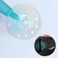 GQYHLABO Tamper Evident Labels Hologram Transparent Blank Crystal Clear Sealing Package Seal Self Adhesive Tamper Proof Stickers Round 08 inch Diameter320pcs