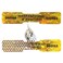 ILMBVM 360pcs Bone Shape Tamper Proof Hologram Stickers Honeycomb Bottom Genuine Void Seal Labels tamepr evident Labels 2x04inchGold