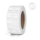 Meitaat Clear Round Label 05 Inch Circle Sticker SelfAdhesive Transparent Dot Wafer Seal Label Waterproof Removable for Retail Package Envelope Roll of 2000 PCS