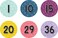 Teacher Created Resources Oh Happy Day Numbers 136 Repositionable Labels 4