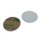 YARONGTECH RFID Coin Sticker Tag M1 S50 Chip 18mm Diameter Adhesive Back 1mm Thick Pack of 10 Diameter 25mm