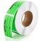 Gersoniel 600 Pcs 1 x 225 Inch Quality Control Inventory Labels Will Not Fade Rectangle Labels Fluorescent Green Adhesive Stickers for Handling Shipping Warehouse Inventory Control