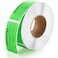 Gersoniel 2400 Pcs 1 x 225 Inch Quality Control Inventory Labels Will Not Fade Rectangle Labels Fluorescent Green Adhesive Stickers for Handling Shipping Warehouse Inventory Control