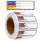 Pop Resin 500 Pcs SDS StickersMSDS Stickers for Chemical Safety Data 1 X 3 Inch Chemical Identifying and Labeling Sticker Decals OSHA Identification Labels for Safety Secondary Containers