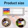 Pop Resin 500 Pcs SDS StickersMSDS Stickers for Chemical Safety Data 1 X 3 Inch Chemical Identifying and Labeling Sticker Decals OSHA Identification Labels for Safety Secondary Containers