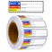 Pop Resin 500 Pcs SDS StickersMSDS Stickers for Chemical Safety Data 1 X 3 Inch Chemical Identifying and Labeling Sticker Decals OSHA Identification Labels for Safety Secondary Containers