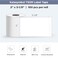 SUPVAN T50M Series Label Maker Tape 2 Rolls 196 314 50mm 80mm 100 LabelsRoll Genuine Laminated Thermal Label Tape Waterproof Oilproof Highly Adhesive Auto Detect Labels Black on White