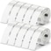 Gersoniel 1600 Pcs Label Tapes Compatible with D30 Label Printer Laminated Labeling Stickers Thermal Labels for Home Office