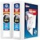 Avery HeavyDuty View 3 Ring Binder 3 One Touch Slant Rings Holds 85 x 11 Paper 2 White Binders 79791