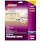 Avery Full Sheet Printable Shipping Labels 85 x 11 Matte Clear 10 Blank Mailing Labels 18665