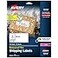 Avery Waterproof Printable Shipping Labels with Sure Feed 2 x 4 White 100 Blank Mailing Labels 15513