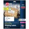 Avery Waterproof Printable Shipping Labels with Sure Feed 2 x 4 White 100 Blank Mailing Labels 15513