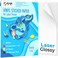 Limia's Care Printable Vinyl Sticker Paper for Laser Printer Glossy White 15 SelfAdhesive Sheets Waterproof Decal Paper Standard Letter Size 85x11