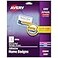 Avery Flexible Printable Name Tags 213 x 338 Matte White 160 Removable Name Badges 8395