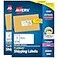 Avery Printable Shipping Labels with Sure Feed 2 x 4 Customizable Stickers White 5000 Blank Mailing Labels Great for Mailing Shipping and More 2Pack of 5963