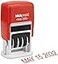 MaxMark 2000 Dater Self Inking Date Stamp Red