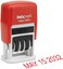 MaxMark 2000 Dater Self Inking Date Stamp Red