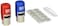 2000 Plus Stamp Kit SelfInking and PreInking 10 Office Themed Messages for Business and Office Use Red and Blue Ink 030459