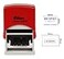 Printtoo Self Inking Shiny Date Stamp with Received Accounts Payable Ofiice Stationery Rubber Stamper S827D