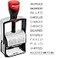 MaxMark 2024 Heavy Duty Date Phrase Stamp Large Date Size Exclusive 12Year Band Black Ink