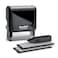 Trodat Printy 4912 Self Inking Do it Yourself DIY 4 line Personalized Custom Message or Address Stamp kit with Black Ink Impression Size 34 x 178 inch Black