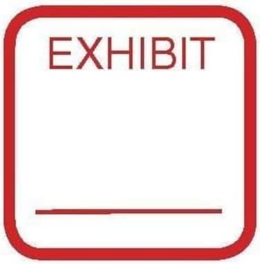Exhibitindexes Exhibit Stamp