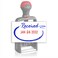 ExtraMark Heavy Duty Style Office Date Stamp with Received Self Inking Dater Style C Blue Red Ink Color
